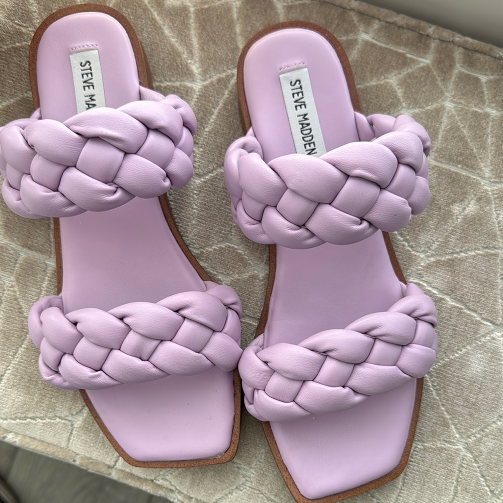 Women's Braided Sandals - Purple - Picture 2 of 6